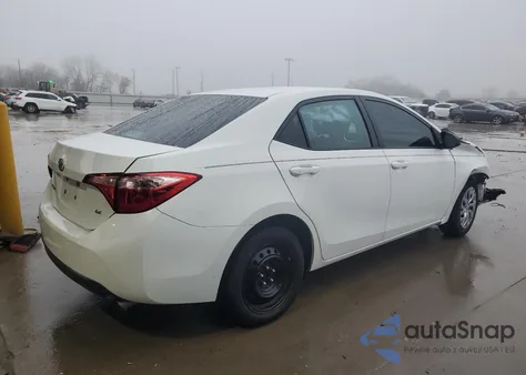 2019 Toyota Corolla Le from USA, damaged, VIN 5YFBURHE1KP881673